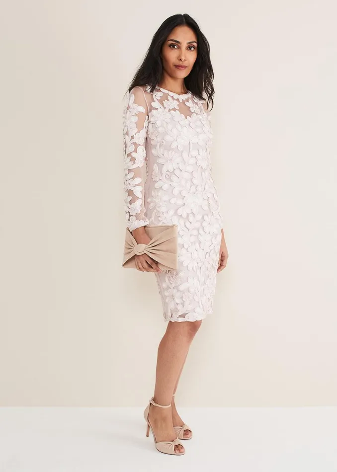 Women Phase Eight Dresses Petite Annika Tapework Dress