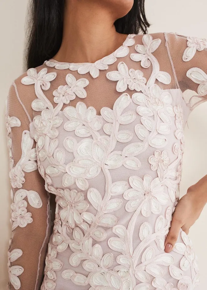 Women Phase Eight Dresses Petite Annika Tapework Dress