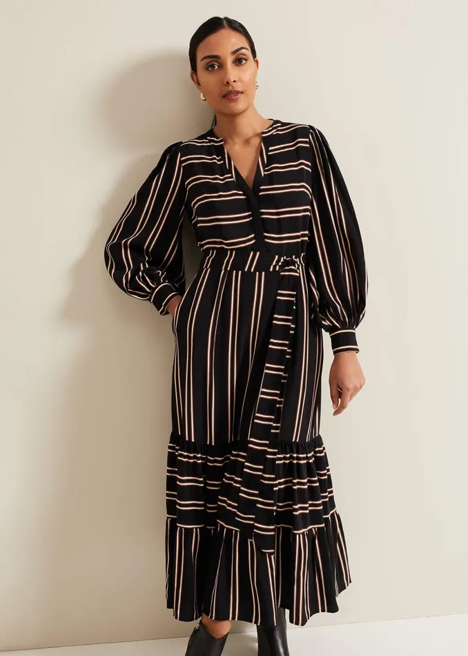 Women Phase Eight Dresses Petite Laura Midaxi Dress