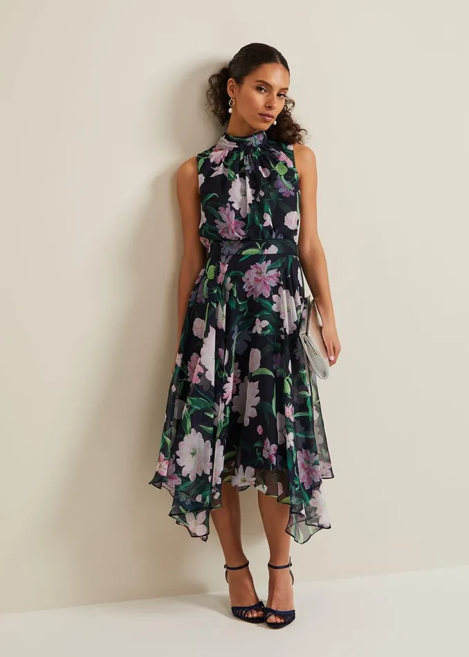 Women Phase Eight Dresses Petite Lucinda Floral Dress