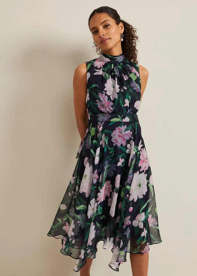 Women Phase Eight Dresses Petite Lucinda Floral Dress