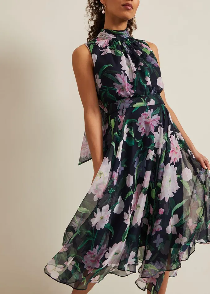 Women Phase Eight Dresses Petite Lucinda Floral Dress