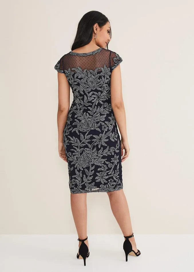 Women Phase Eight Dresses Petite Zila Tapework Dress