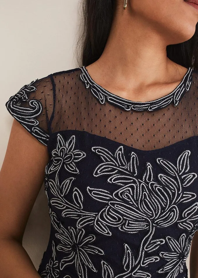 Women Phase Eight Dresses Petite Zila Tapework Dress