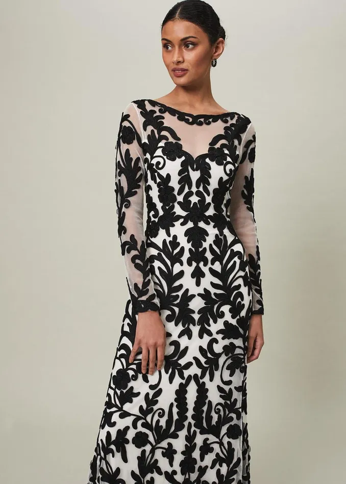 Women Phase Eight Dresses Ria Tapework Dress