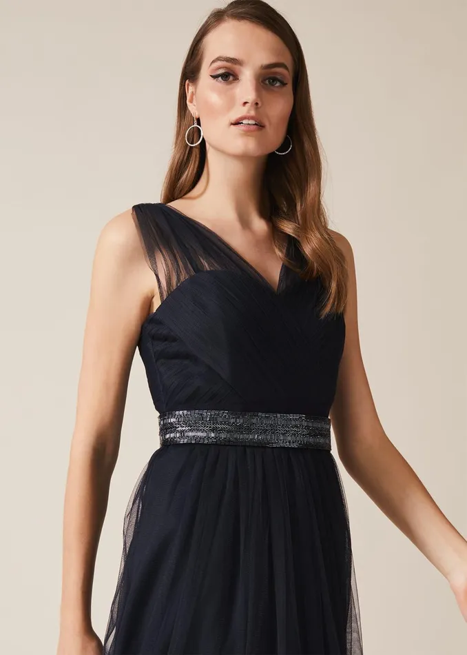 Women Phase Eight Dresses Romy Tulle Maxi Dress