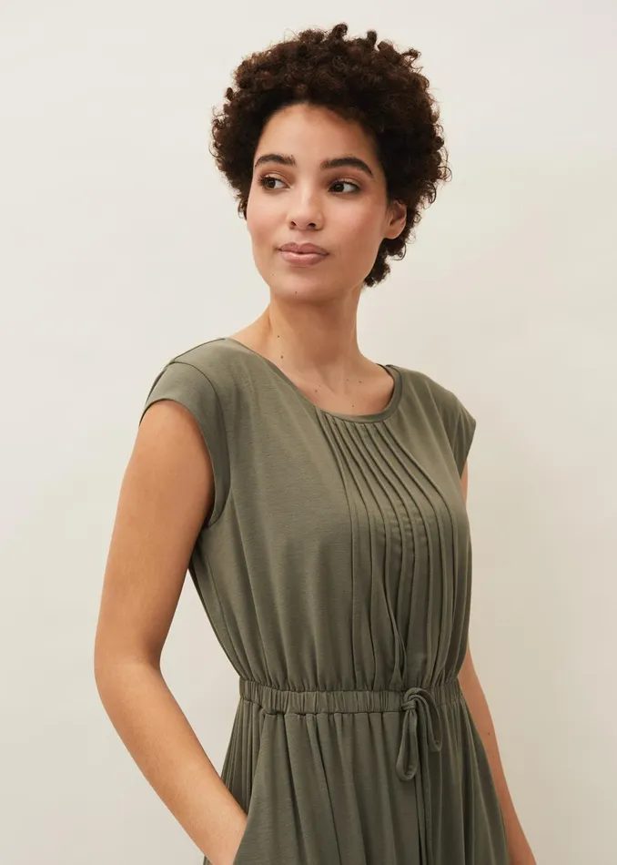 Women Phase Eight Dresses Rosanna Pintuck Jersey Dress