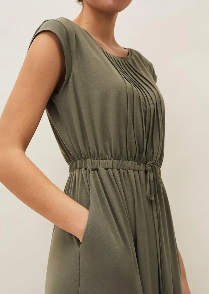 Women Phase Eight Dresses Rosanna Pintuck Jersey Dress