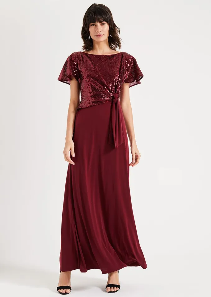 Women Phase Eight Dresses Rumi Knot Front Maxi Dress