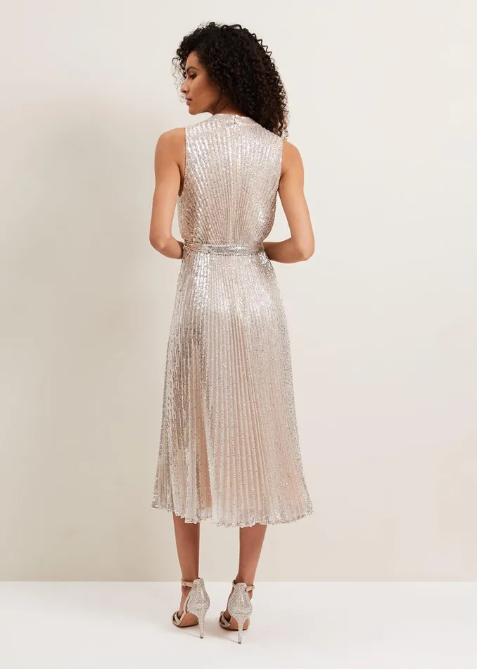 Women Phase Eight Dresses Simara Sequin Dress