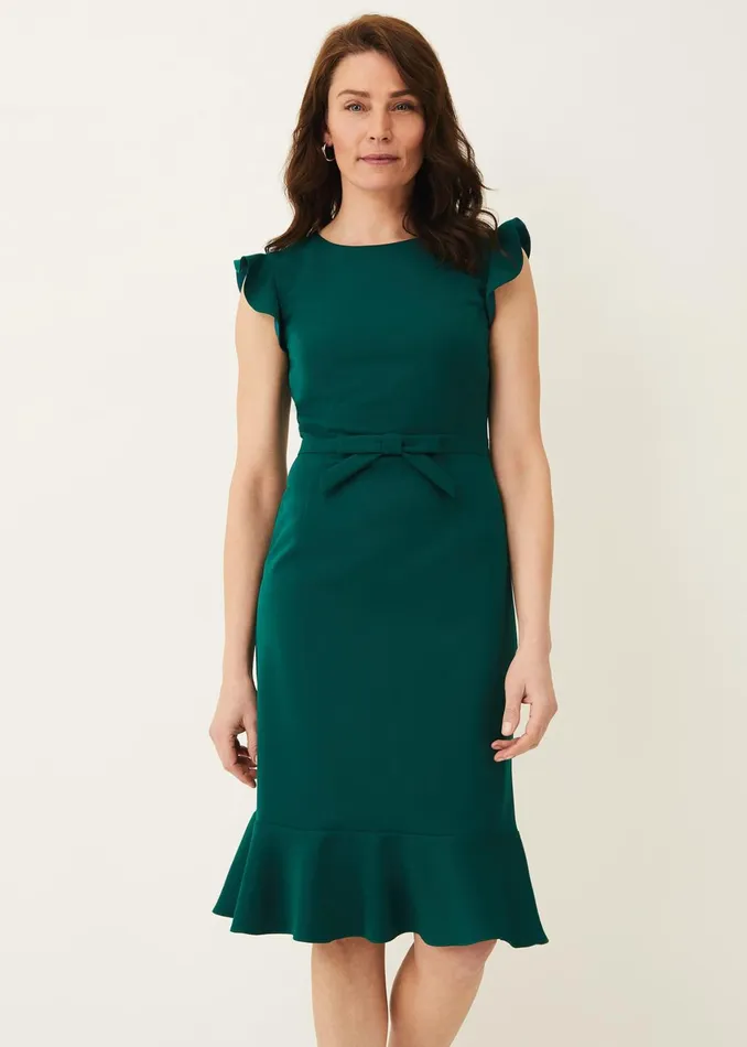 Women Phase Eight Dresses Stella Bow Detail Dress