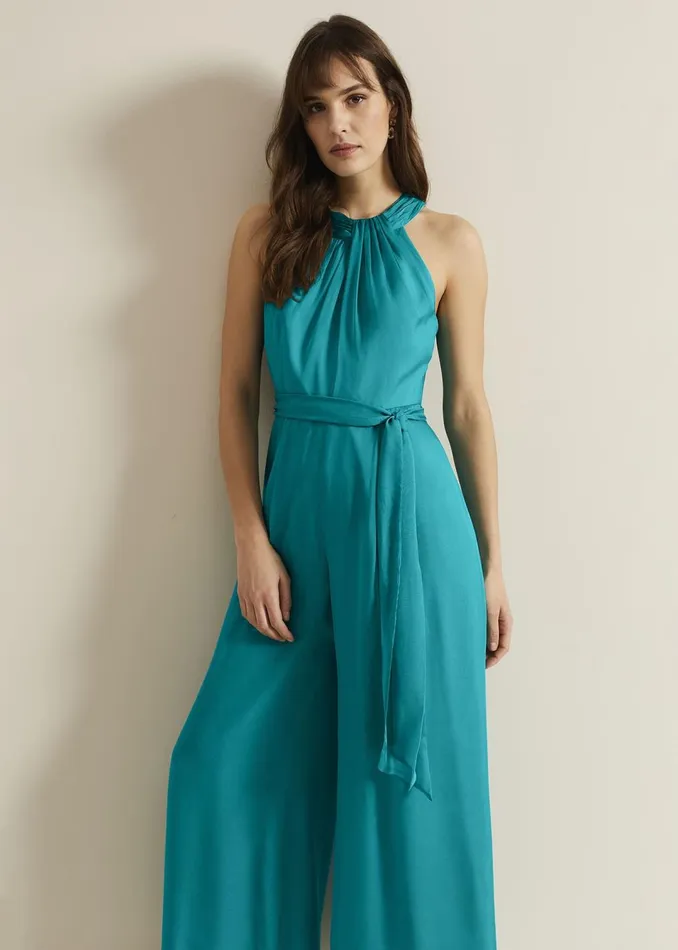 Women Phase Eight Dresses Susanna Silk Jumpsuit