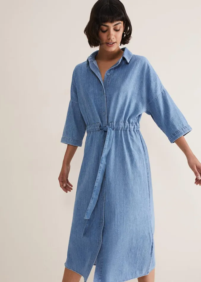 Women Phase Eight Dresses Tilda Chambray Dress