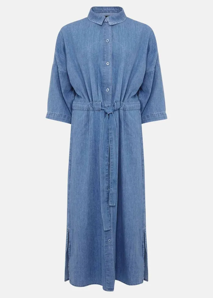 Women Phase Eight Dresses Tilda Chambray Dress