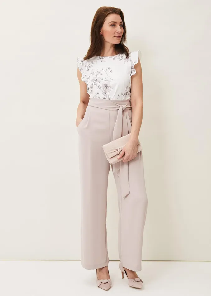 Women Phase Eight Dresses Victoriana Printed Jumpsuit
