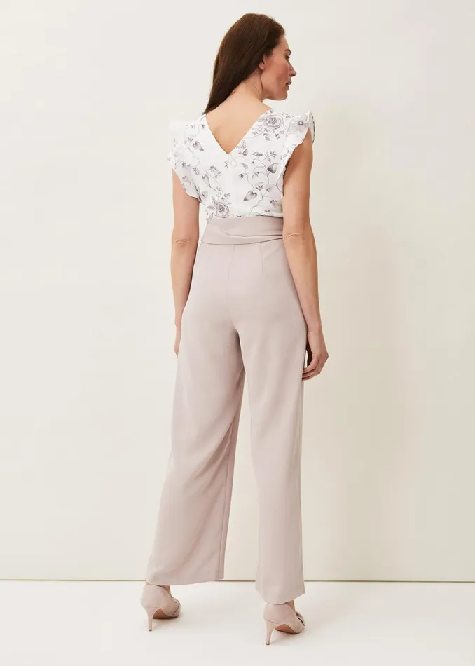 Women Phase Eight Dresses Victoriana Printed Jumpsuit