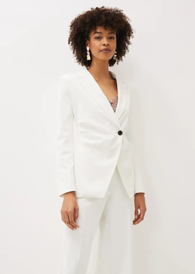 Women Phase Eight Jackets Solange White Blazer