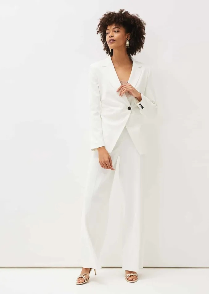 Women Phase Eight Jackets Solange White Blazer