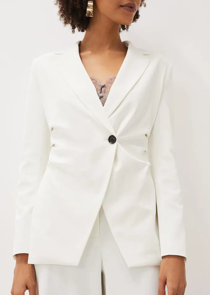Women Phase Eight Jackets Solange White Blazer