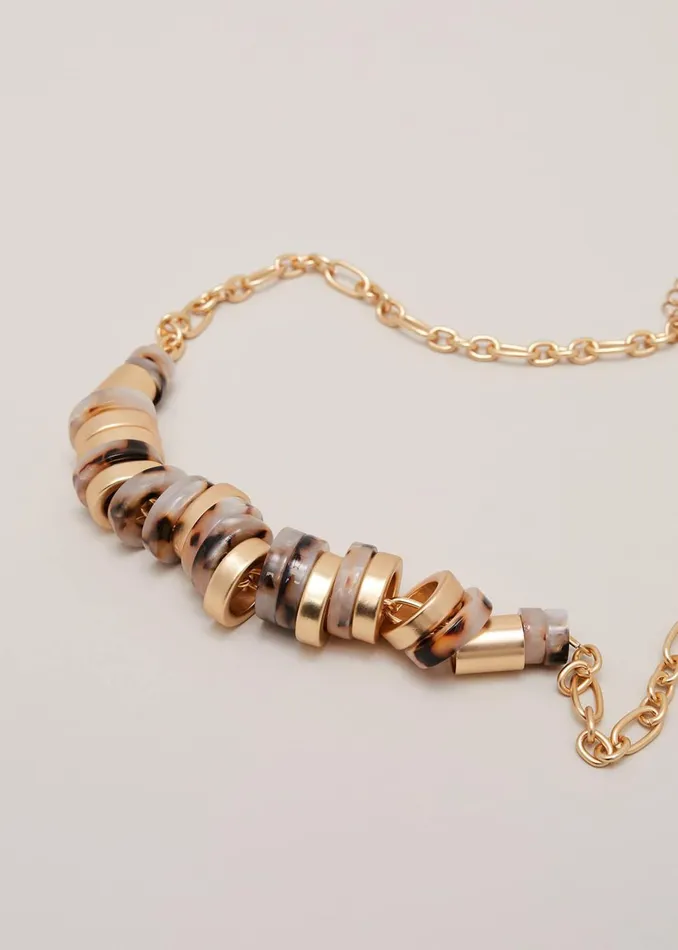 Women Phase Eight Jewellery Circle Resin Necklace
