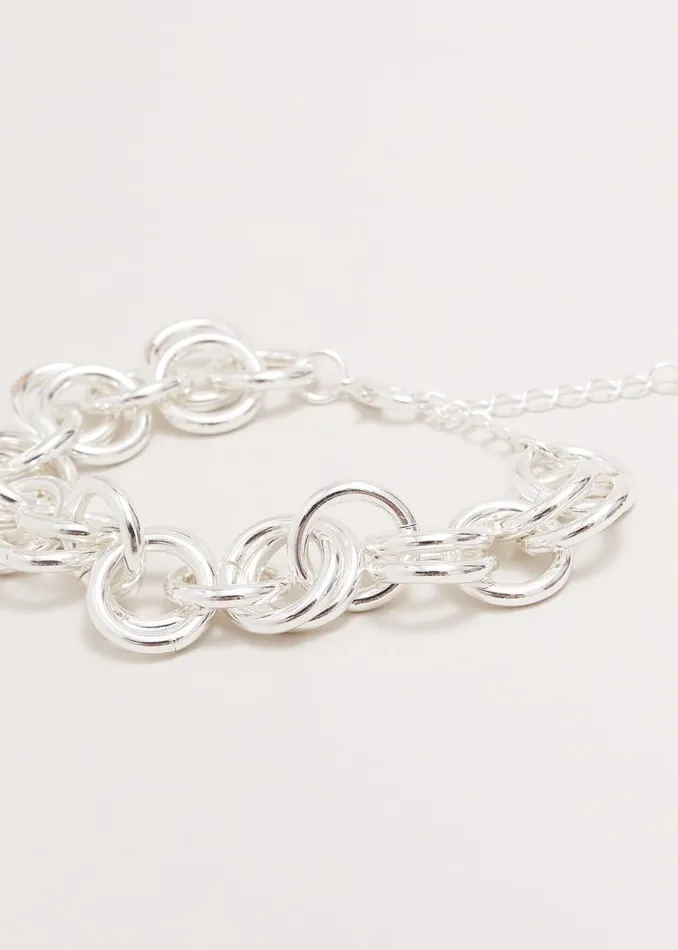 Women Phase Eight Jewellery Circular Chain Link Bracelet