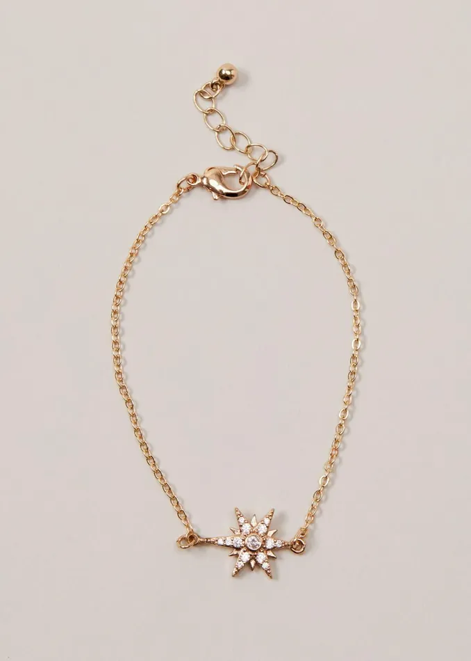 Women Phase Eight Jewellery Gold Plated Star Bracelet