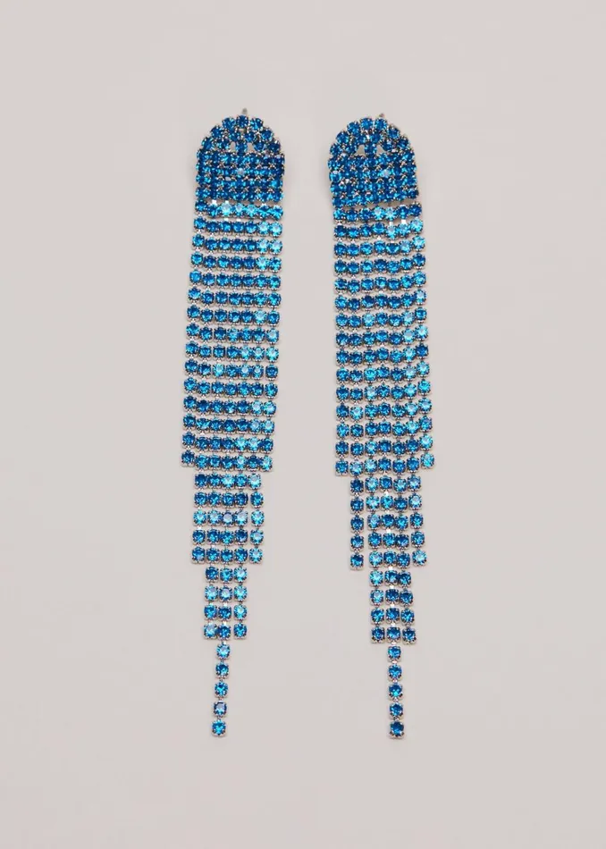 Women Phase Eight Jewellery Graduated Stone Drop Earrings