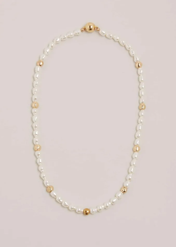 Women Phase Eight Jewellery Pearl And Bead Necklace