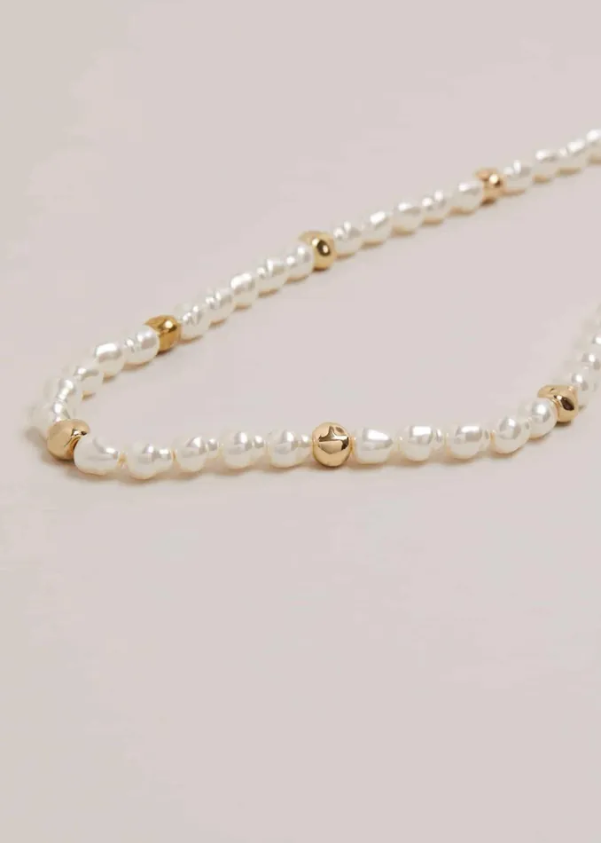 Women Phase Eight Jewellery Pearl And Bead Necklace