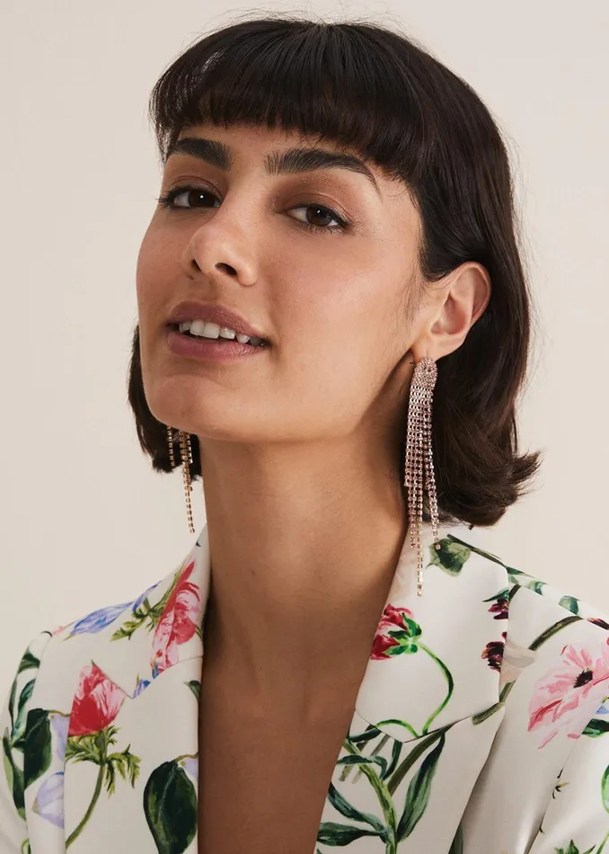 Women Phase Eight Jewellery Pink Drop Earrings