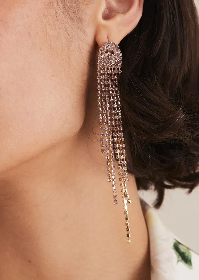 Women Phase Eight Jewellery Pink Drop Earrings