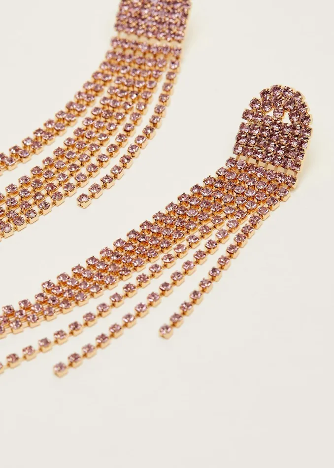 Women Phase Eight Jewellery Pink Drop Earrings
