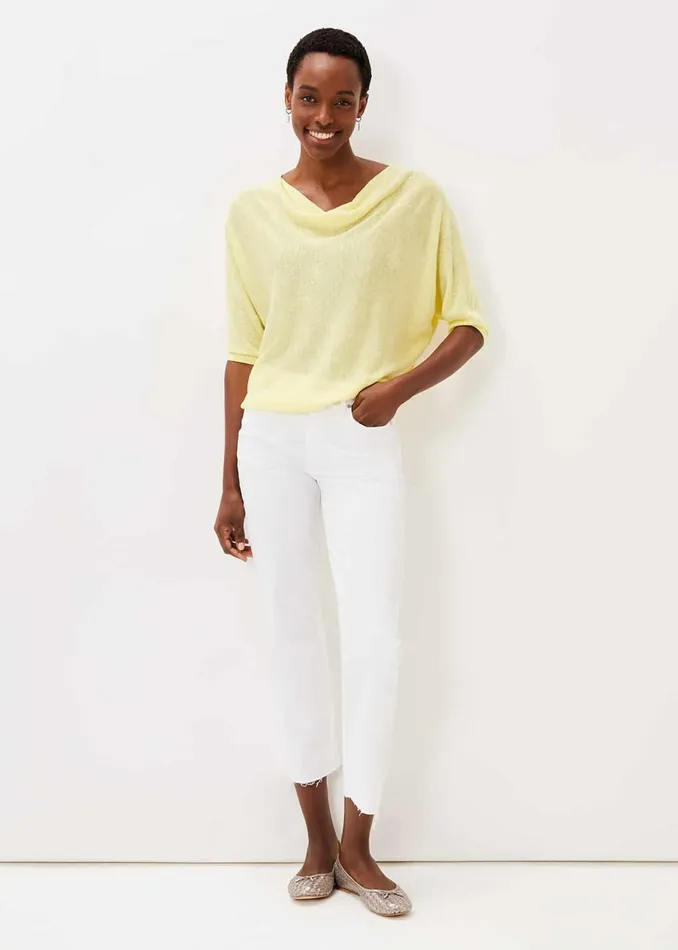Women Phase Eight Knitwear Ashely Cowl Tape Knit