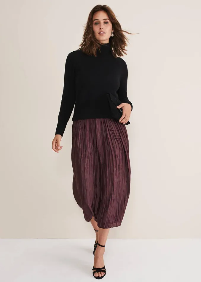Women Phase Eight Knitwear Cressida Wool Cashmere Roll Neck