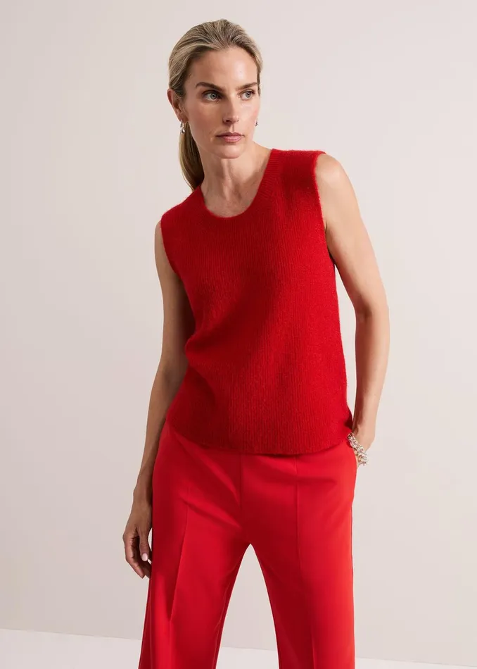 Women Phase Eight Knitwear Daniella Mohair Knitted Tank