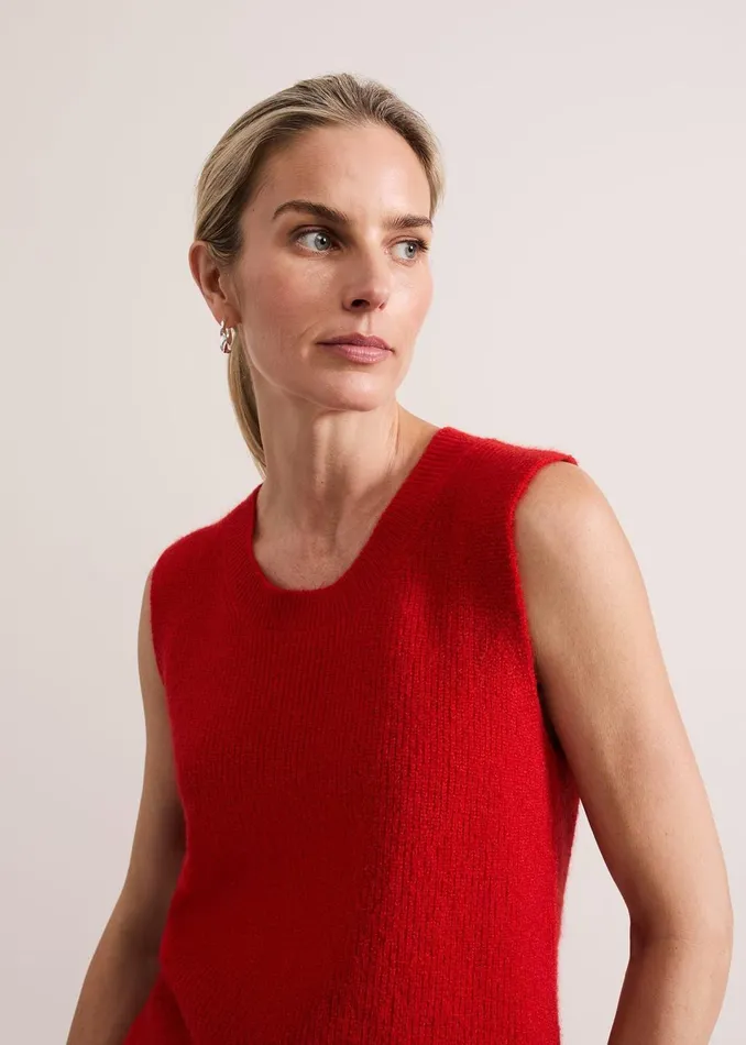 Women Phase Eight Knitwear Daniella Mohair Knitted Tank