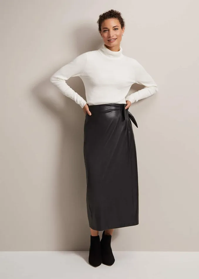 Women Phase Eight Knitwear Gwyneth Ivory Roll Neck Jumper