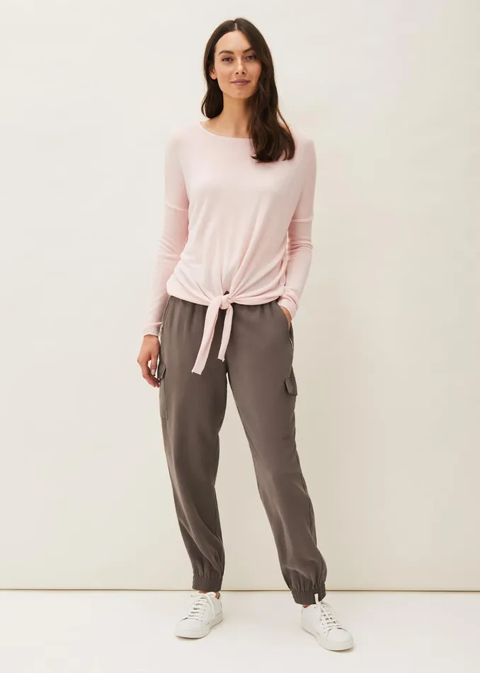Women Phase Eight Knitwear Jolanda Tie Waist Jumper