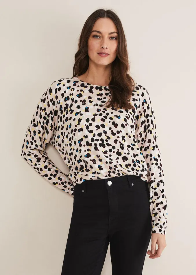 Women Phase Eight Knitwear Juno Abstract Jumper