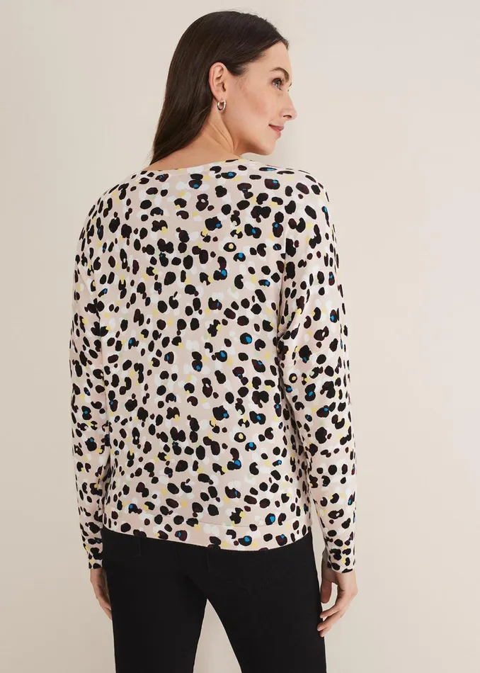 Women Phase Eight Knitwear Juno Abstract Jumper