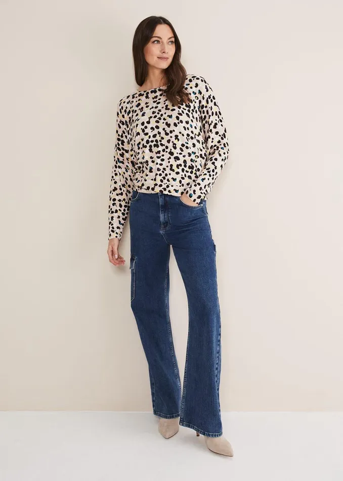 Women Phase Eight Knitwear Juno Abstract Jumper