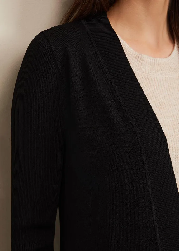 Women Phase Eight Knitwear Lauren Longline Edge To Edge Cardigan