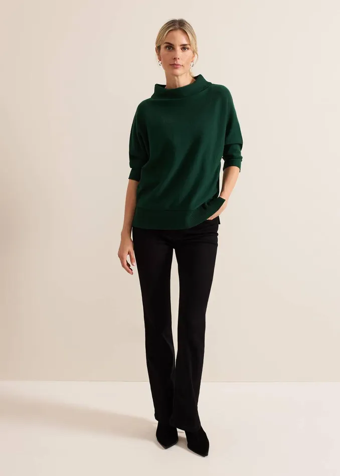 Women Phase Eight Knitwear Salima Funnel Neck Knit Jumper