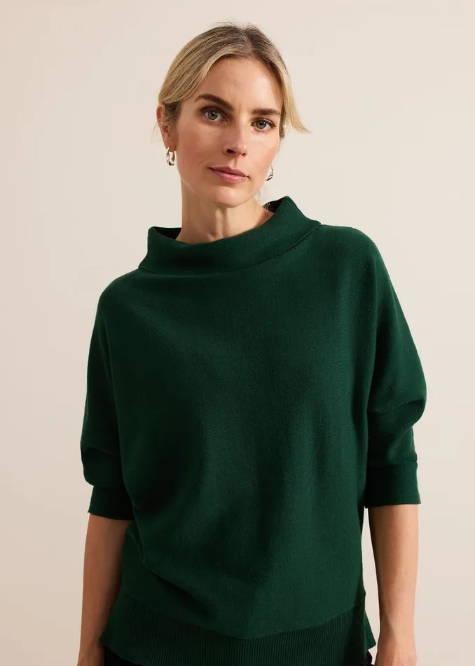 Women Phase Eight Knitwear Salima Funnel Neck Knit Jumper