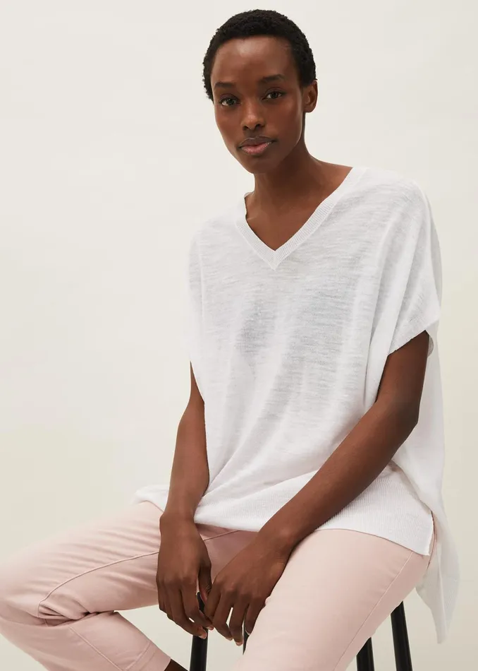 Women Phase Eight Knitwear Sukie VNeck Knit Jumper