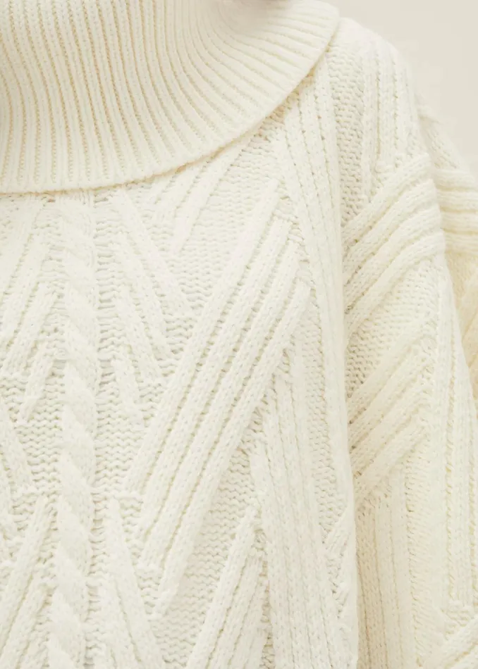 Women Phase Eight Scarves Melly Cable Knit Cape