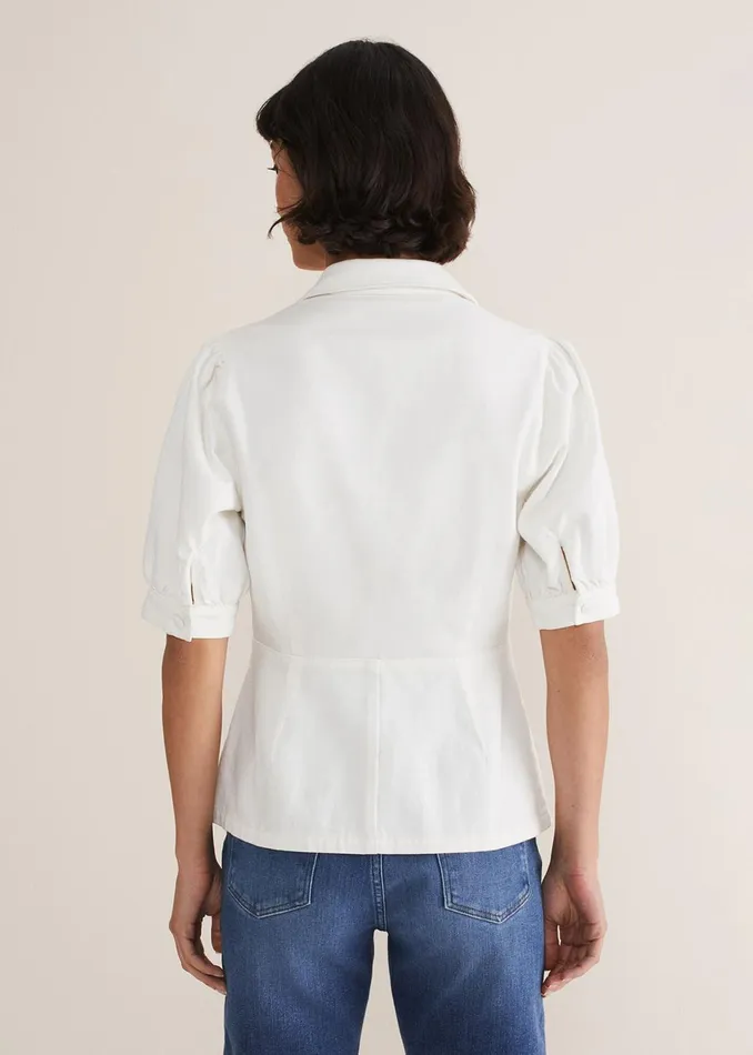 Women Phase Eight Shirts and Blouses Cosette Denim Top
