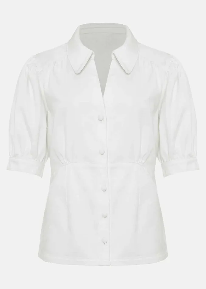 Women Phase Eight Shirts and Blouses Cosette Denim Top