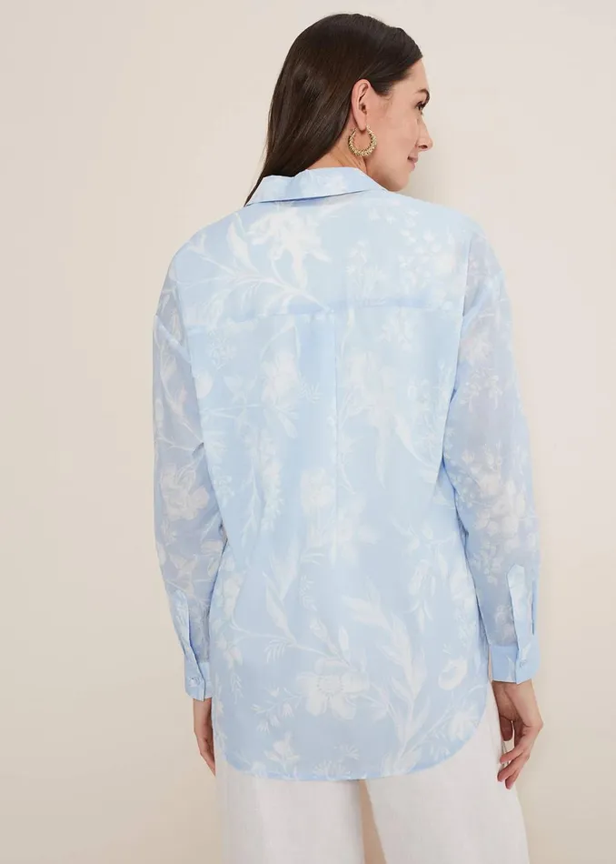 Women Phase Eight Shirts and Blouses Kaya Floral Print Shirt