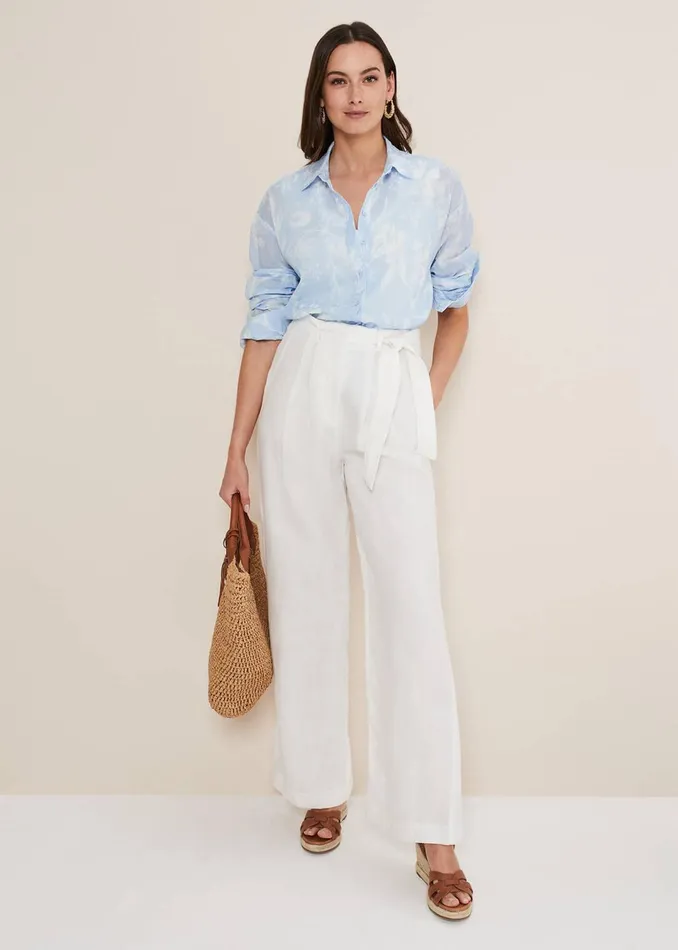 Women Phase Eight Shirts and Blouses Kaya Floral Print Shirt